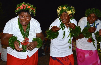 ©Jean Janssen. A performance by the local villagers at Sau Bay, Fiji.
